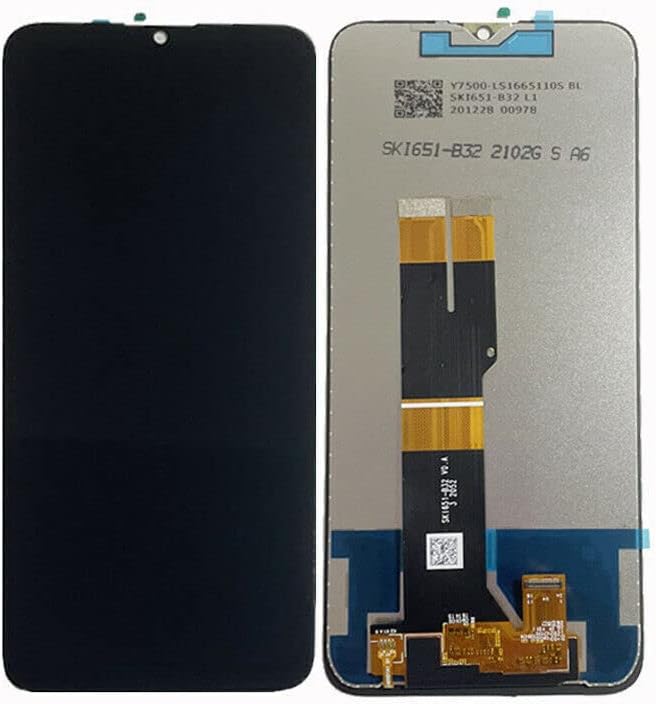 LCD ekran osetljiv na dodir digitalizator sklop za Nokia G20 / G10 6.52 Crna