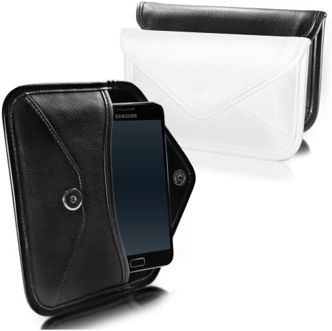 Boxwave Case za BlackBerry Keyone - elitna kožna messenger torbica, sintetički kožni poklopac kućišta za
