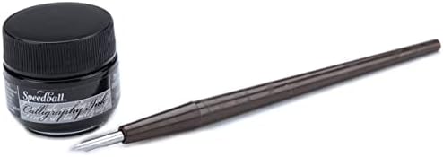 Speedball Art Products Pen & Tinta, set od 2 komada, crni