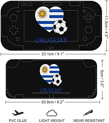 Ljubav Urugvaj Soccer prilično uzorak kože naljepnica Full Wrap kože zaštitne kože naljepnica za Switch