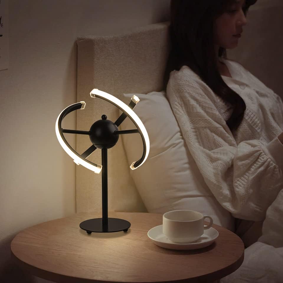 ELINKUME DESNOR LAMPA Podesiva tablica Svjetiljka Jedinstveni ukras u obliku globusa Creative uredske lampe