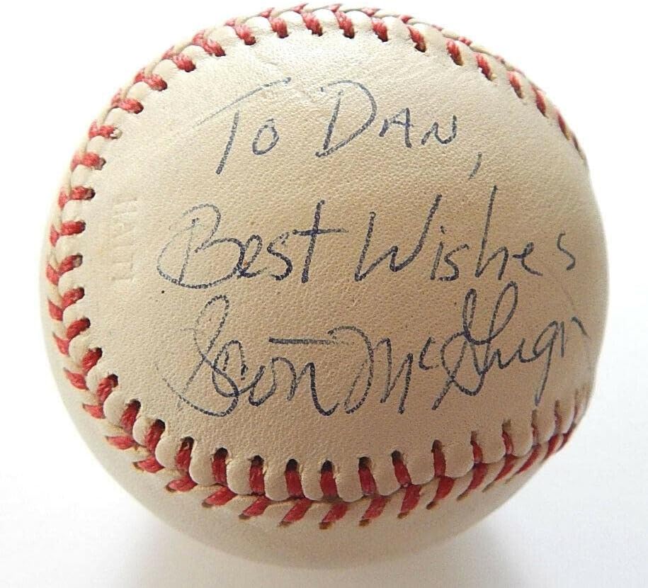 Scott McGregor potpisan i upisani bejzbol auto autogram - autogramirani bejzbol