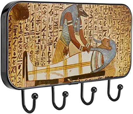 Ljepljive kuke za teške zidne kuke za vješanje, etnički stil Ancient Egipt, kupatilo Kuke za kuhinje Kukenje