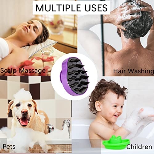 Četka za šampon za masažu vlasišta za rast kose/uklanjanje peruti / stres Relax.meka & amp;fleksibilni Silikonski