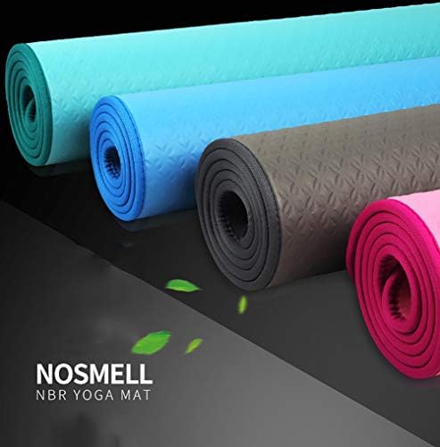 Izdržljiva prostirka za jogu debljine 6 mm, ekološki prihvatljiva podloga za fitnes sa vježbanjem sa mrežastom