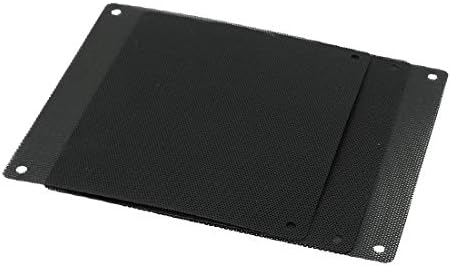 NOVO LON0167 3 kom. Crni PC ventilatorski filter za prašinu od prašine, otporna na prašinu CASSH 140x140mm