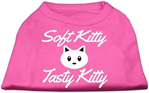 Mirage PET proizvodi 12-inčni SOFTY Kitty, ukusni majica za majicu zaslona, ​​srednja, svijetla ružičasta