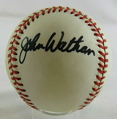 John Wathan potpisao je AUTO Autogram Rawlings Baseball B88 II - autogramirani bejzbol