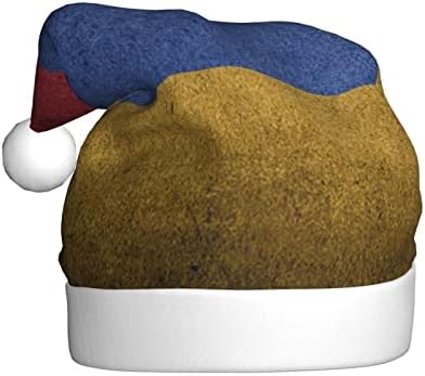 Retro Armenija zastavu Funny odrasle pliš Santa šešir Božić šešir za žene & amp ;muškarci Božić Holiday