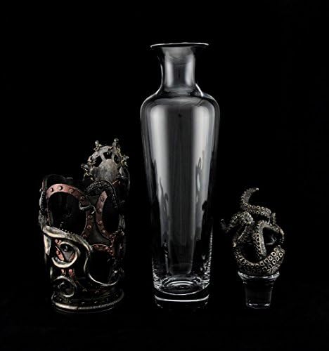 Dekanteri Od Smole I Stakla Za Alkohol Otvoreno More Spirit Nautical Steampunk Octopus Glass Spirit Decanter