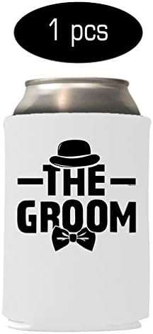 Veracco The Groom i Grooms Crew Colie Holder Bachelor Party Findder Favori poklon za predlog za Groomsmans