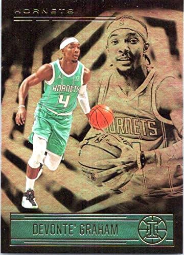 2020-21 Panini iluzije 28 Devonte 'Graham Charlotte Hornets NBA košarkaška trgovačka kartica