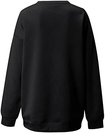 Džemperi NOKMOPO CARDIGAN za žene modni ležerni print labavi okrugli vrat dugih rukava s dugim rukavima