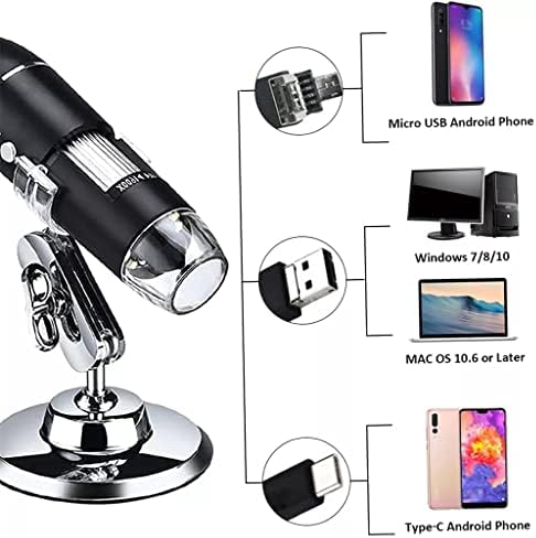 WXBDD digitalna kamera za uvećanje pod mikroskopom sa postoljem za punjenje svjetla ručna inspekcijska lupa