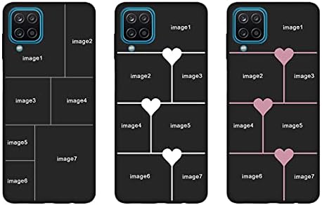 Wowify custom futrola za telefon za Samsung Galaxy A12, personalizirani fotoaportalice s više slika, prilagođeni