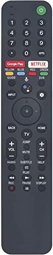 New Voice Remote Control fit for Sony Smart TV XBR-65A8CH XBR-65X800H XBR-65X805H XBR-65X807H XBR-65X900H
