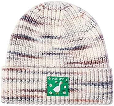 Šešir vunena hladna zaštita topli modni vanjski zimski ušni ženski Roll strehe šešir šeširi veliki ludi