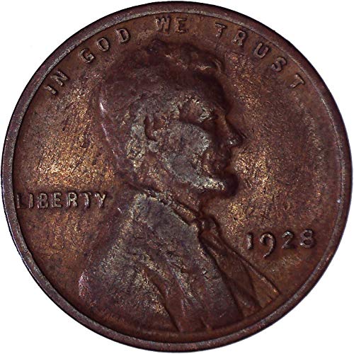 1928 Lincoln pšenica Cent 1c vrlo dobro
