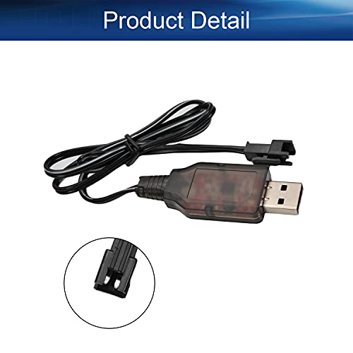 Auniwaig pozitivni USB kabl za ćaskanje SM-2p 4.8 V 250ma Ni-MH Ni-CD baterija za RC automobil