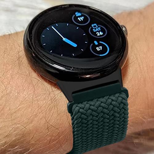 Uraltag Stretchy Watch Bands kompatibilni sa Google Pixel Watch-om, mekom podesivom elastičnom tkanom najlonom