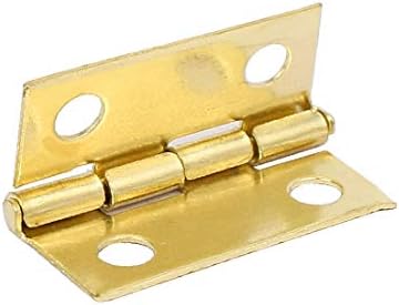 X-Dree Nakit Poklon kutija CASE CASE cijev cijevi Zlatni ton 18mm Dužina 20pcs (Caja de Regalo Para Joyas