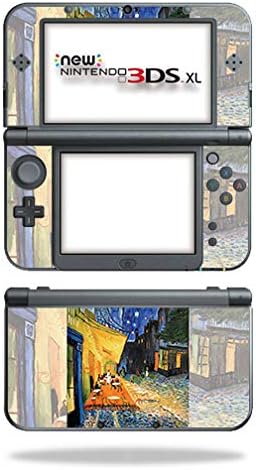 MightySkins koža kompatibilna sa Nintendo 3DS XL - Cafe Terrace noću / zaštitni, izdržljivi i jedinstveni