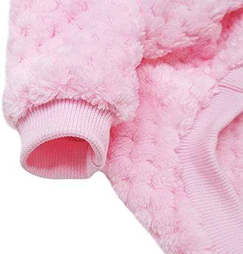 Umjetnik kućnog ljubimca Slatka zima Mali pas džempena štenad, mekani topli pas pidžami kaputi Fit malim
