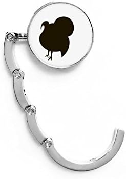 Crna puretina životinja prikaziva za kuku za kuku ukrasnog struganja Sklopivi vješalica