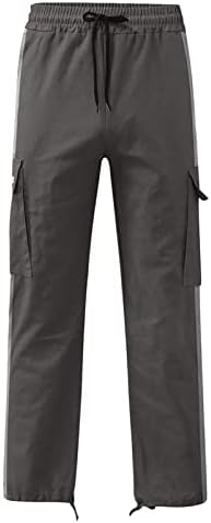 Taktičke pantalone za muškarce, muške hlače Redovne fit teretne hlače, trčanje panela za teretne hlače