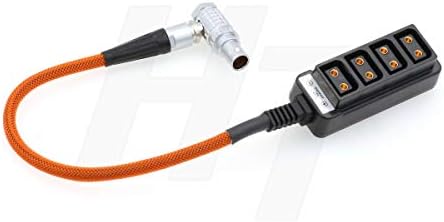 Hangton Arri Alexa Mini Camera Ext 7 pin do D-Tap adapter za razdjelnik, 1 do 4 pletenica