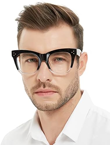 Mare Azzuro prevelike naočale za čitanje muškaraca modnih debelih čitača 1,0 1,25 1,5 1,75 2,0 2,25 2,5