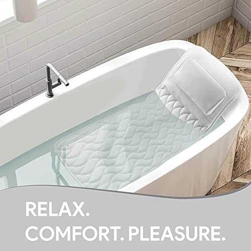 Jastuk za kupanje, ergonomski jastuci za kupanje, opuštajući jastuci za kupanje za vrat i povratnu podršku,