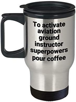 Aviation Thert Uputstvo za putovanja - Smiješna sarkastična superspolarska toplotna izolirana nehrđajući