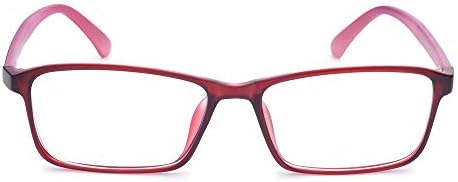 Jcerk za čitanje naočale crvene +2.50 Snaga modne čitatelje naočale