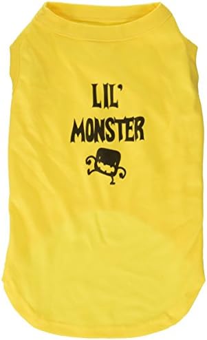 Mirage PET proizvodi Lil Monster ecret Print majice Yellow XL