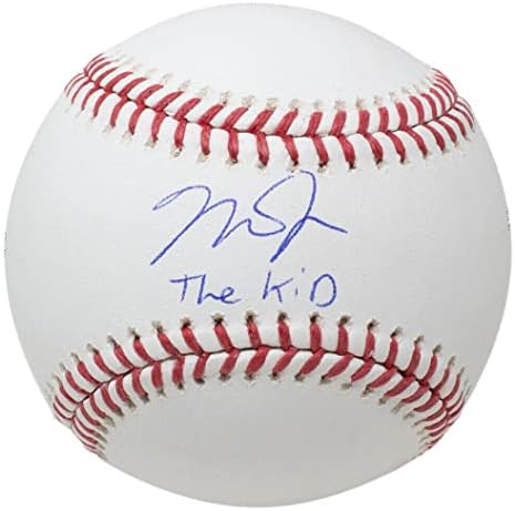 Mike pastrmka potpisao u Los Angeles Angels MLB bejzbol The Kid MLB hologram - autogramirani bejzbol