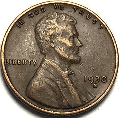 1930 S Lincoln pšenični cent Penny Prodavač izuzetno u redu
