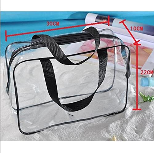 Sunnym PVC multifunkcionalna torba za pohranu za pohranu prozirna perska kozmetička torba prozirna tri komada