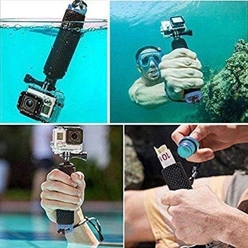 Navitech plutajuća ručna stativska držač nosača - kompatibilan sa apeman Action Camera A79 4K Action Camera