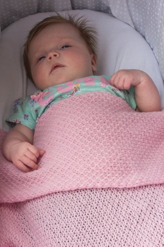 Dječaci super mekani kašmir bebe pokrivač - 'baby blue' - Ručna izrađena u Škotskoj by Love Cashmere