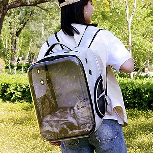 SCDZS ruksak za kućne ljubimce kvadratne vanjske torbe za nošenje putne torbe za kućne ljubimce prozračne