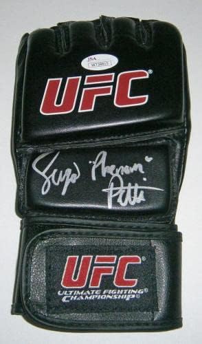 Sergio Pettis potpisan UFC rukavica w / Phenom Bantam šampion JSA COA MMA 22-5-autogramom UFC rukavice