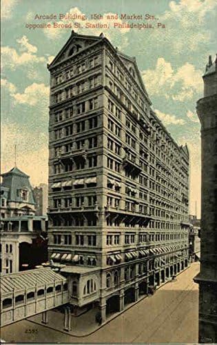 Arcade Building Philadelphia, Pennsylvania pa Original antički razglednica