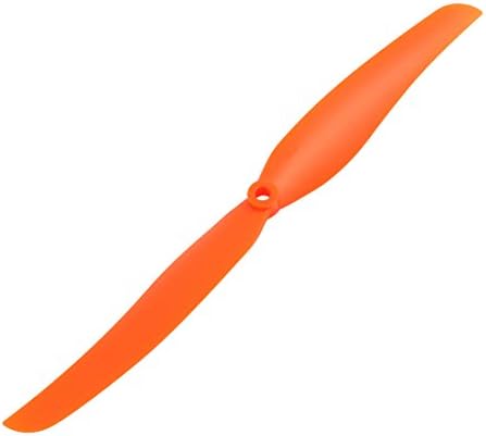 Aexit narančasta plastična električna oprema RC avion Prop propeler vesla 1060 + prsten adaptera za osovinu