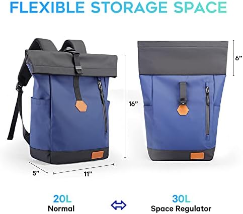 Bange Muška ruksaka, kauzalni ruksaci se uklapaju za 15,6 inča za laptop, vodootporne ruksake sa magnetskim