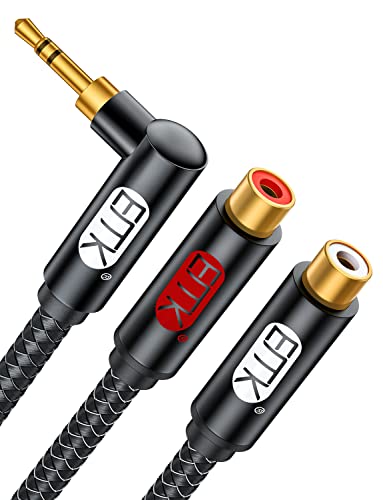 EMK 3,5mm do RCA kabela, priključak za RCA Stereo audio kabl pozlaćen RCA u Aux Audio kabl kompatibilan
