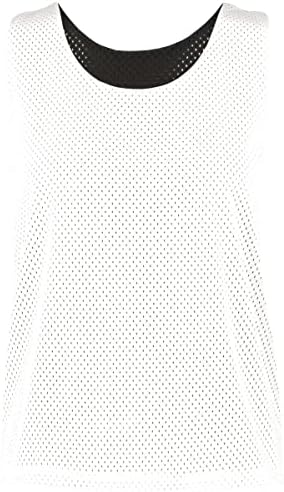 Augusta Sportska odjeća ženska mreža Reverzibilna Pinnie s crno / bijela