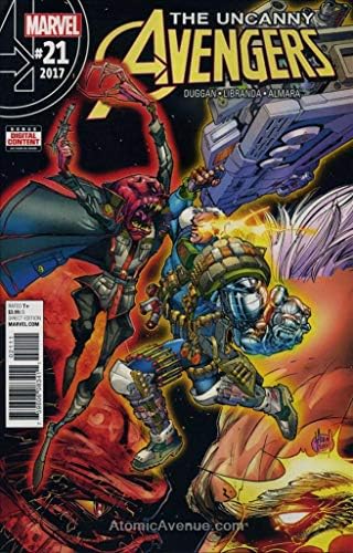 Uncanny Avengers 21 VF / NM ; Marvel strip / kabl