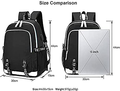 Vivimeng anime ruksak anime crtioon Print torba casure studenti školska torba poslovna putokaz backpack