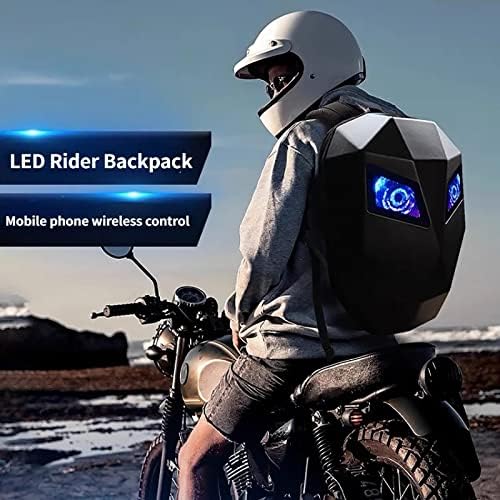 Rainbow Cloud Smart LED ruksak-ruksak za motocikle za muškarce Cool ruksak za Laptop LED Vitez ruksak božićni